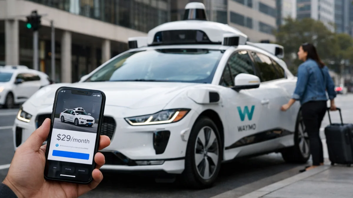 Alphabet-Owned Waymo Prices Monthly Subscription at Under Thirty Dollars