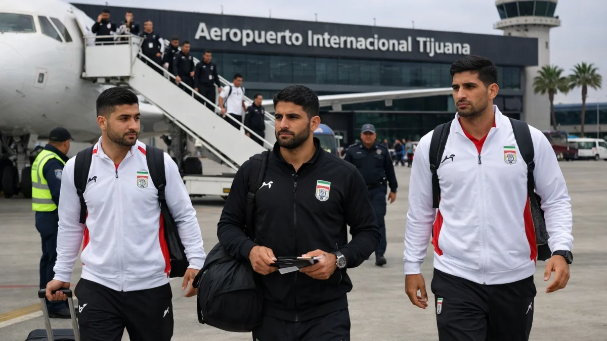 Iran Players Arrive in Tijuana After Relocating World Cup Base Camp