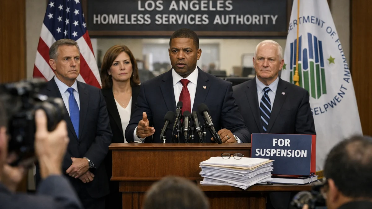 Trump Administration Pulls Federal Funding From Los Angeles Homeless Agency