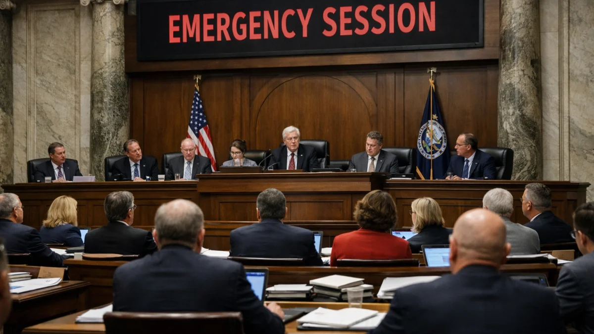 Federal Funding Freeze Triggers Emergency Budget Session in Multiple States