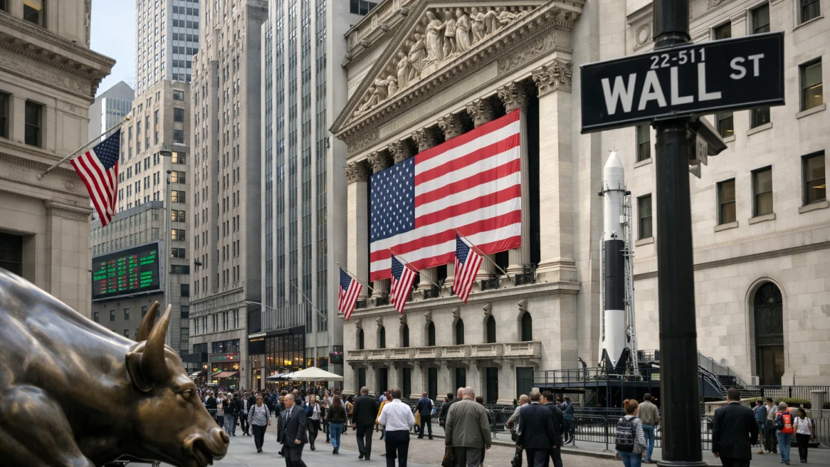 Wall Street Rises on Hopes of Iran Peace Deal and SpaceX Market Debut
