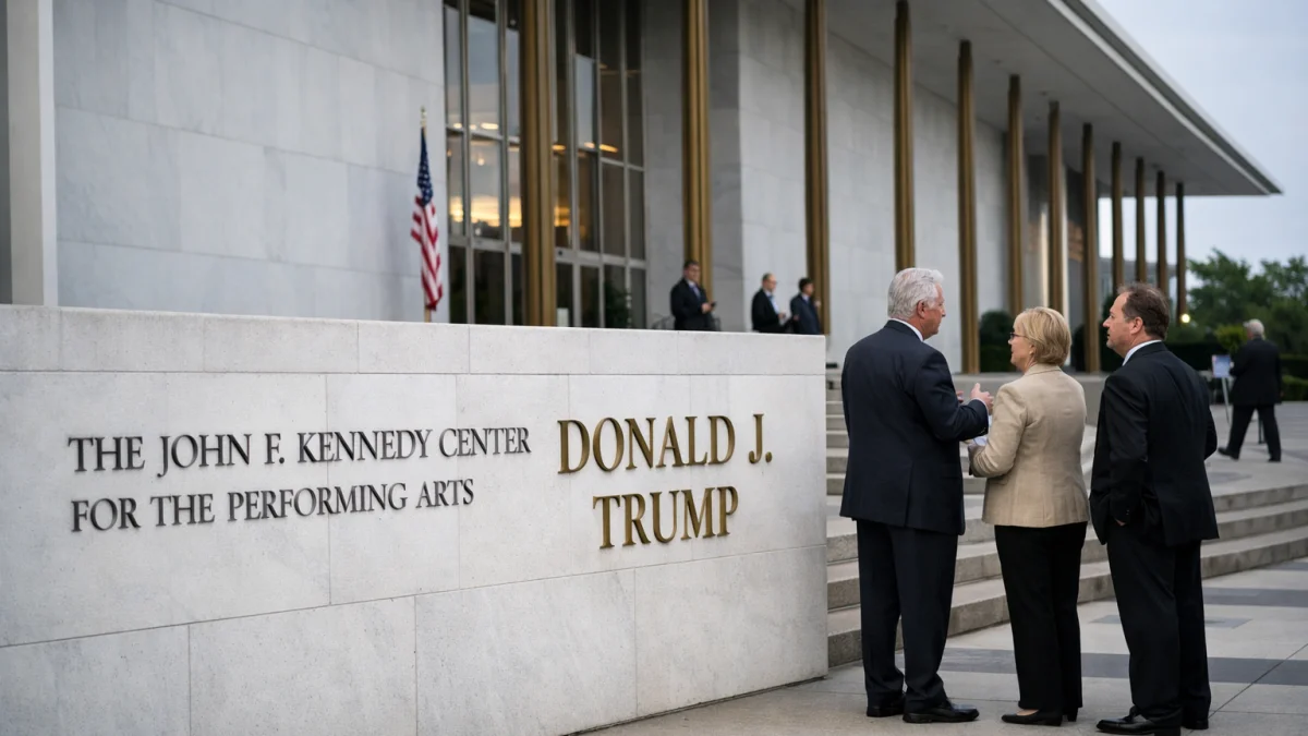 Kennedy Center Board Seeks Delay in Ruling Over Removal of Trump's Name