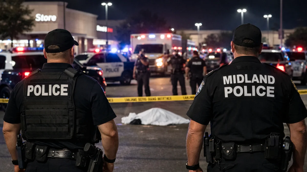 Gunman Killed After Shooting Kills One and Injures 10 in Midland Texas