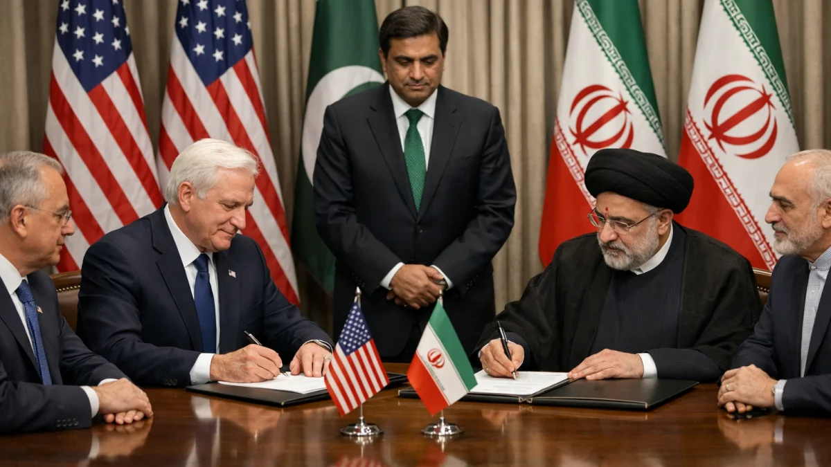 US and Iran Reach Final Text of Peace Deal Pakistan Reports