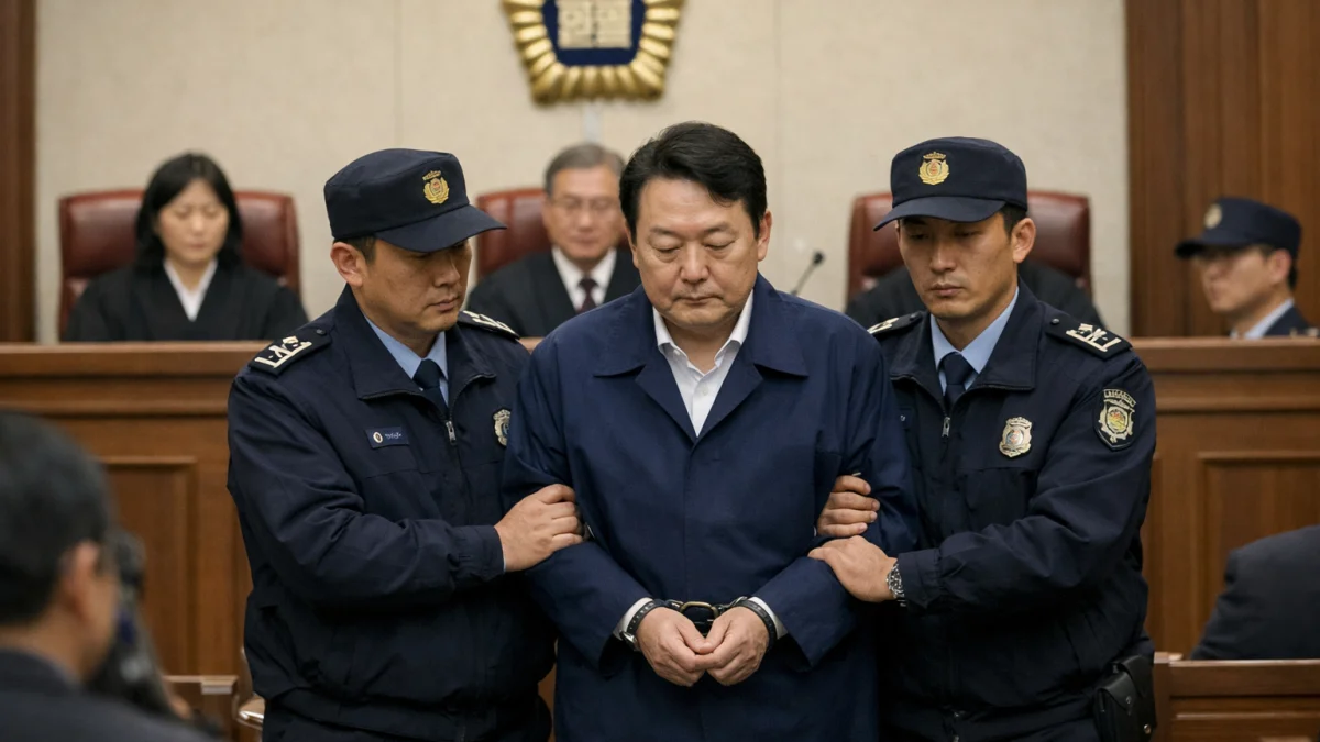 South Korean Court Sentences Ousted President Yoon to Prison Term