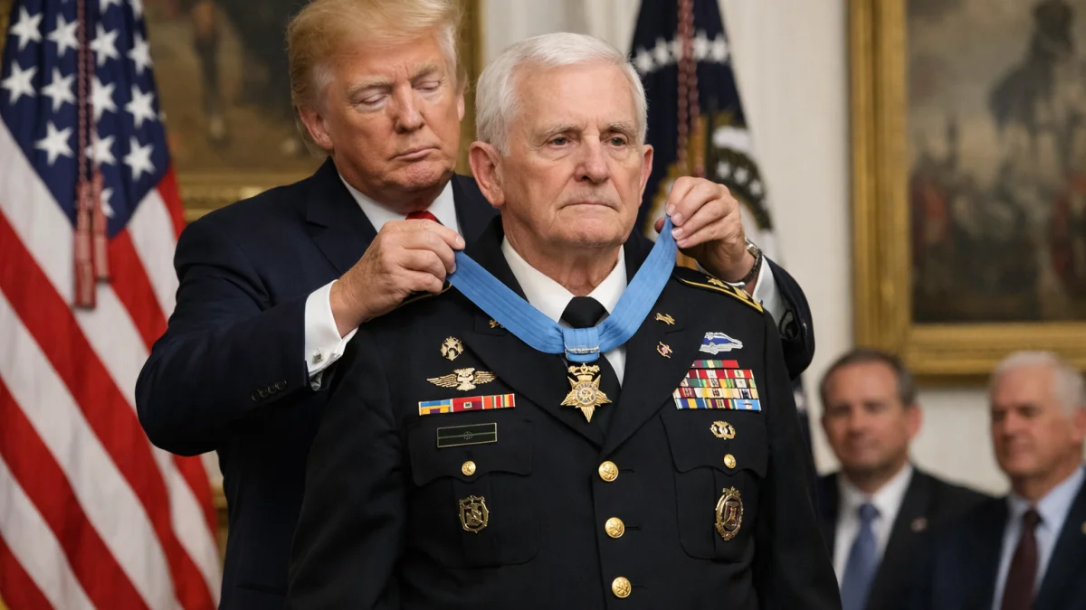 Trump Holds Medal of Honor Ceremony Amid Discussions on Iran Developments