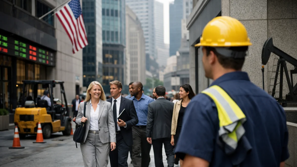 US Job Gains Remain Solid Despite Pressures From Global Energy Markets