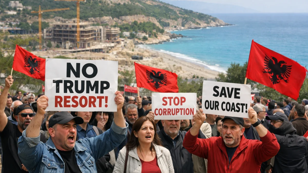 Kushner-Trump Resort Plans Encounter Local Protests in Albania