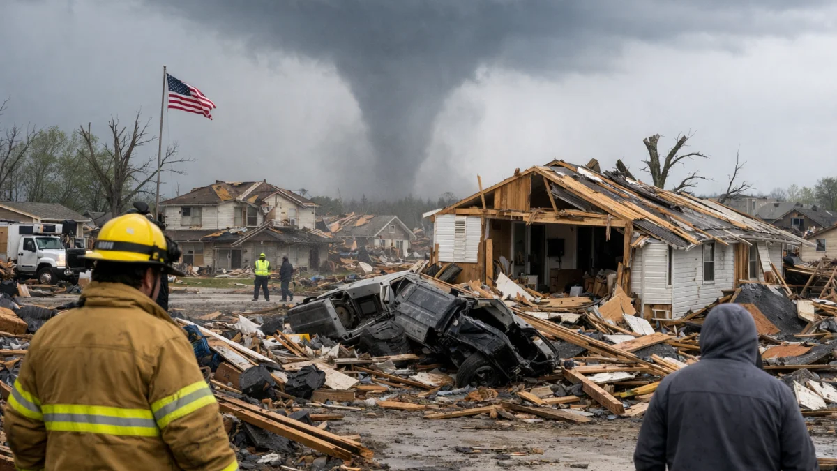 Tornado Outbreak Causes Widespread Damage Across Midwest States