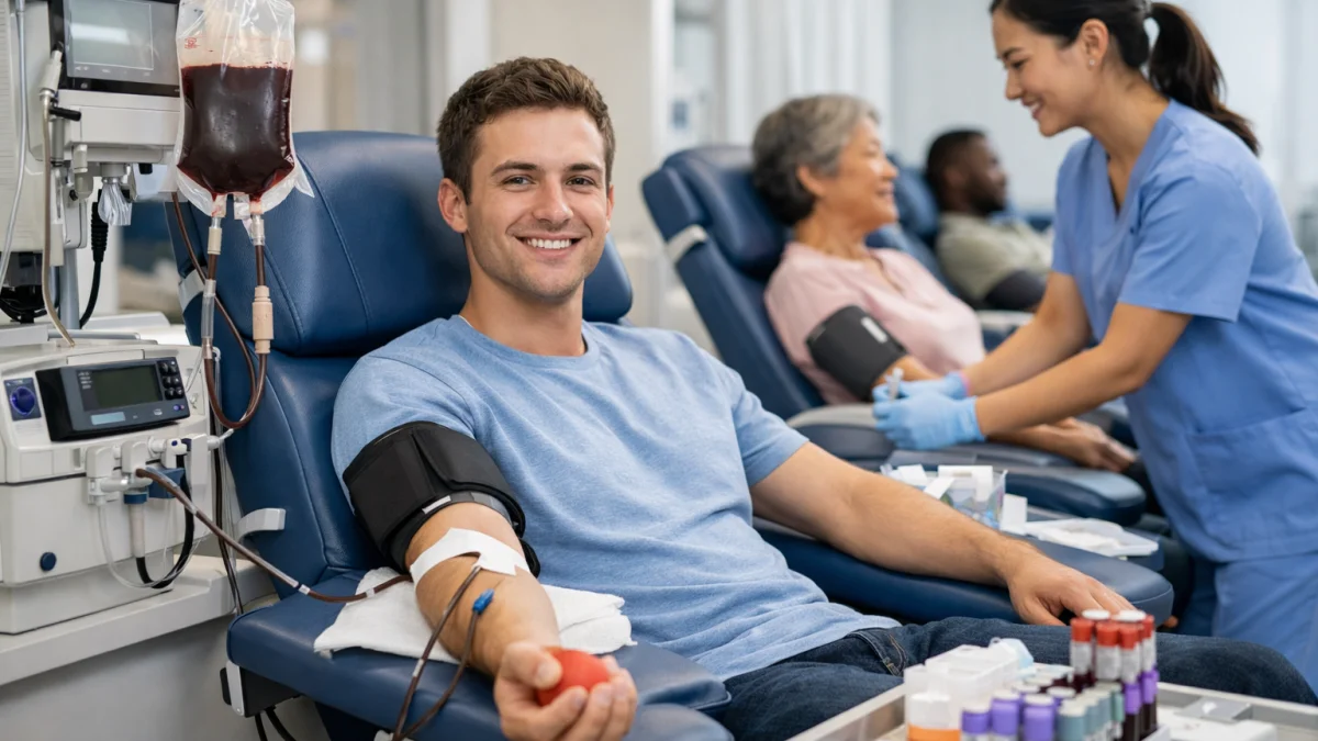 Safe Blood Supply Improves with Rise in Voluntary Donations