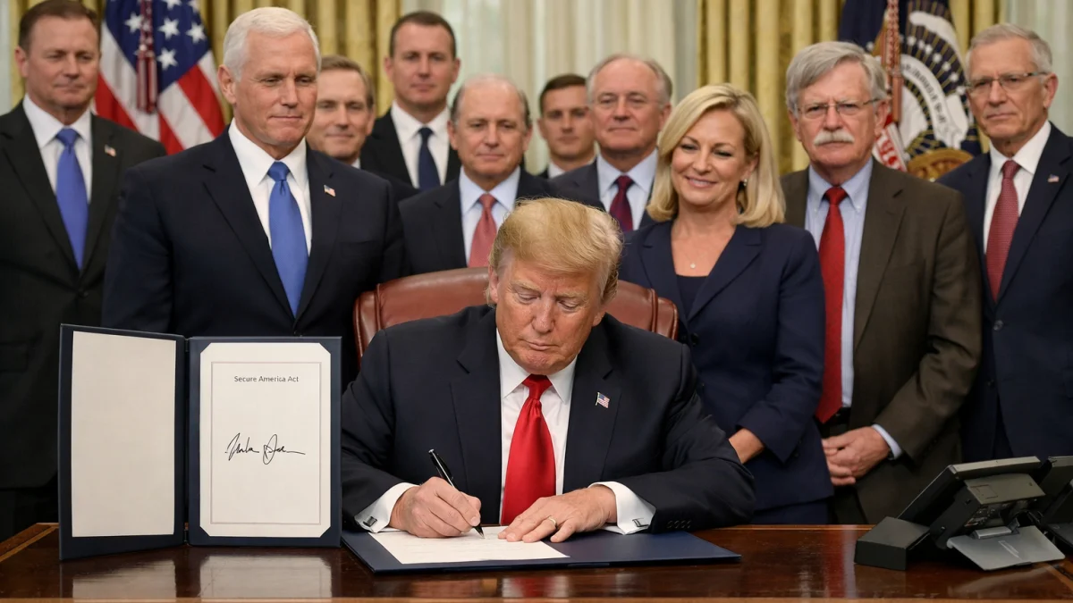 Trump Administration Signs Secure America Act