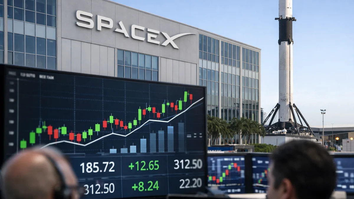 SpaceX Historic IPO Values Company at Record Levels