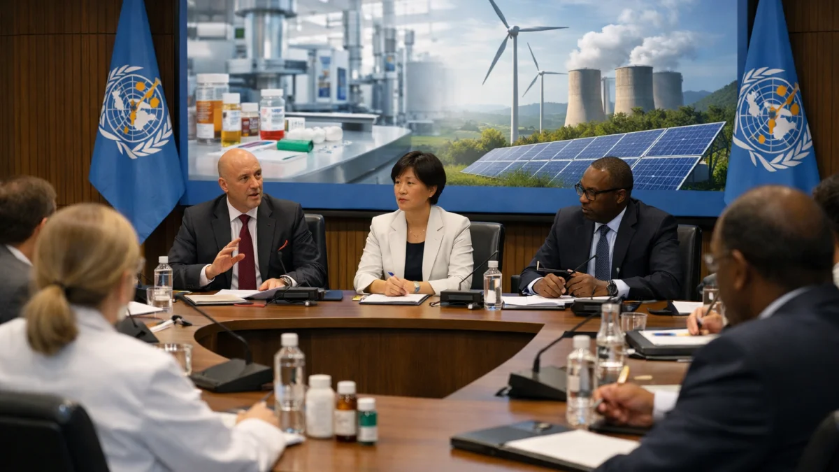 Pharmaceutical Decarbonization Gains Momentum in WHO Consultations