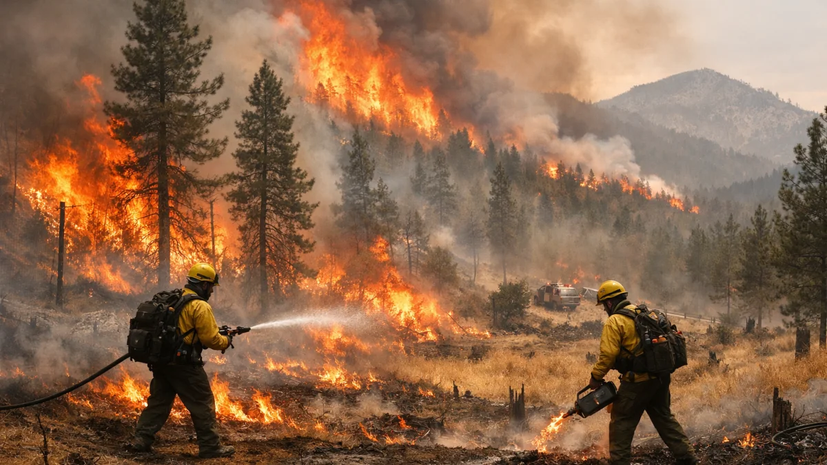 Wildfires Char Thousands of Acres Across Western States