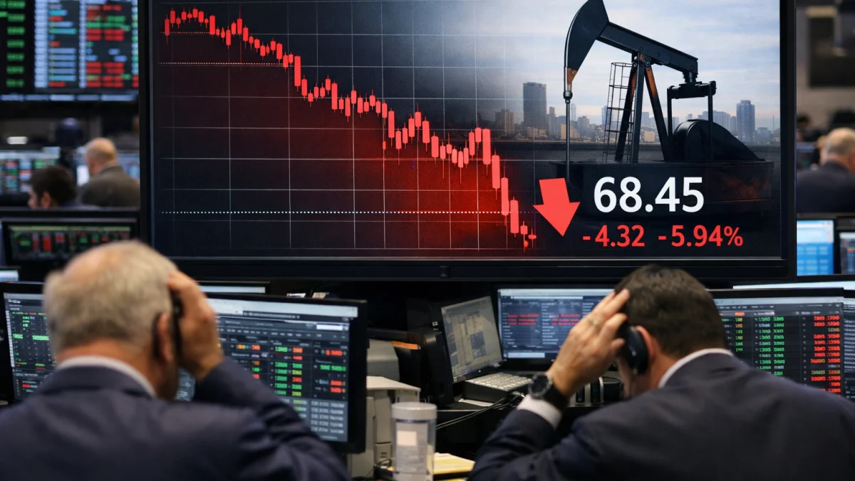 Oil Prices Drop Sharply Following US-Iran Ceasefire Agreement