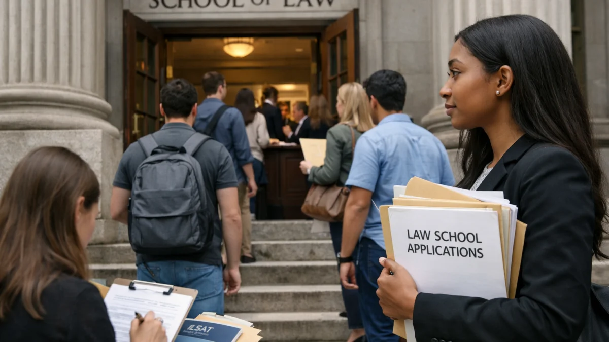 US Law School Applications Surge to 13-Year High