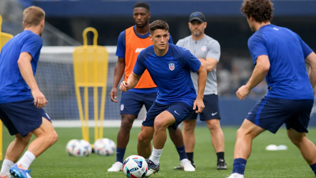 US Team Prepares for 2026 World Cup Opener Against Paraguay