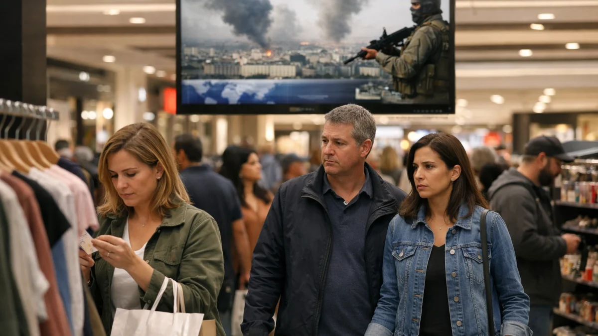 Consumer Confidence Edges Down Amid Middle East Tensions