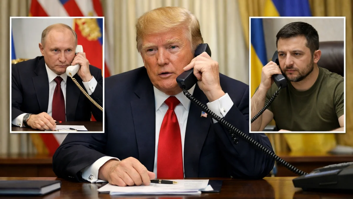 Trump Speaks With Putin and Zelenskyy on Ukraine War