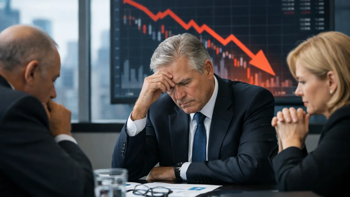 Top Executives Brace for Economic Downturn in Next Six Months