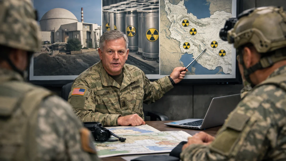 US Military Plans for Securing Iranian Nuclear Materials