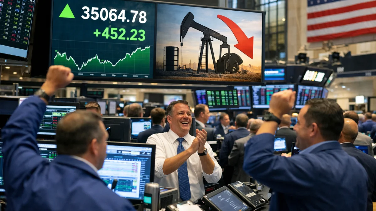 US Markets Rally as Oil Prices Fall After Iran Agreement