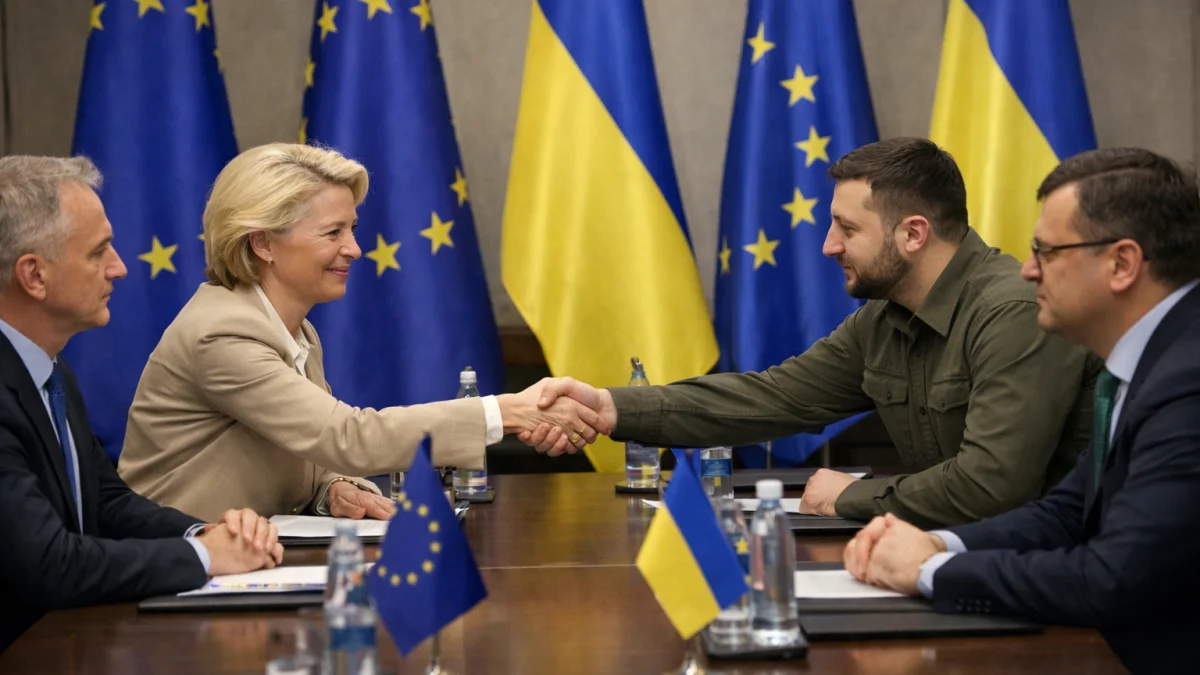 EU Agrees to Launch Membership Talks with Ukraine Next Week