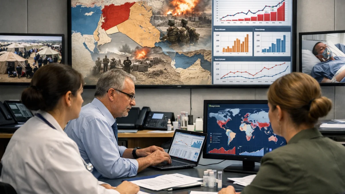 Public Health Officials Monitor Potential Impacts of Regional Conflicts