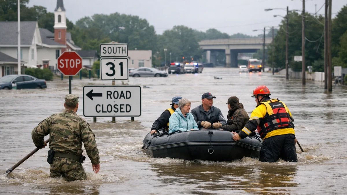 Severe Flooding Prompts Alerts Across Multiple US Regions