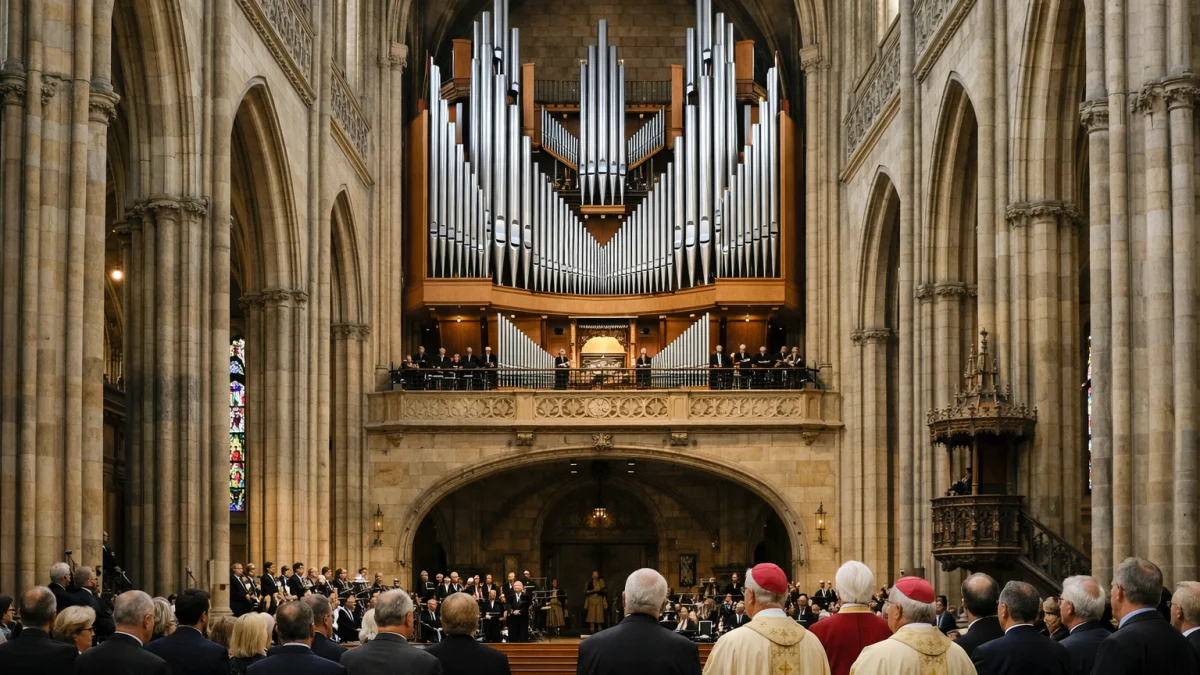 New Organ Inaugurated at Historic Prague Cathedral