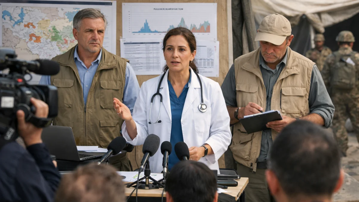 Officials Track Potential Disease Risks in Conflict-Affected Areas