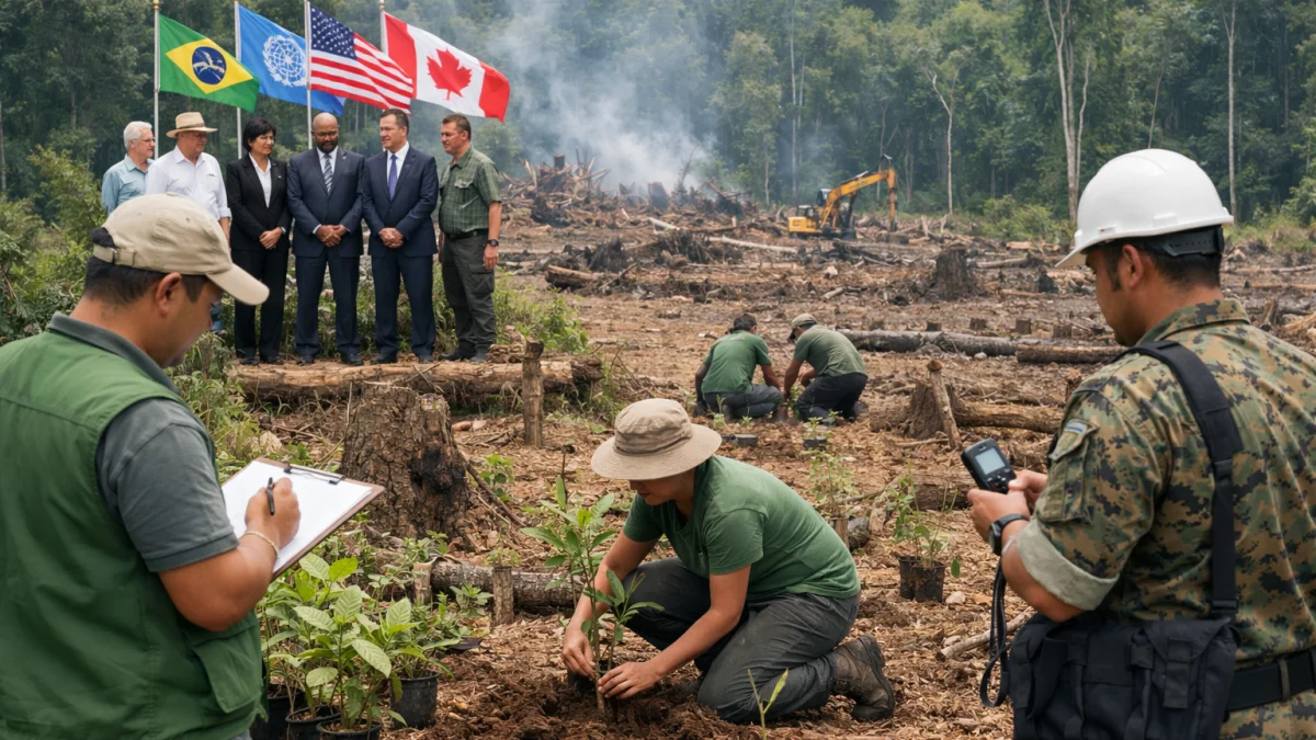 Efforts Continue to Combat Deforestation in Key Global Regions