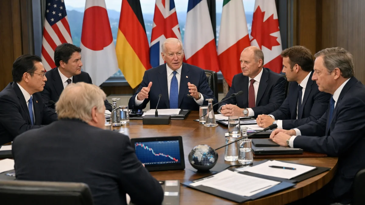 G7 Leaders Discuss Coordinated Response to Global Economic Shifts