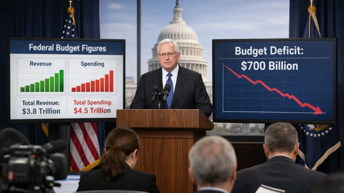 Federal Budget Figures Released for Previous Fiscal Period