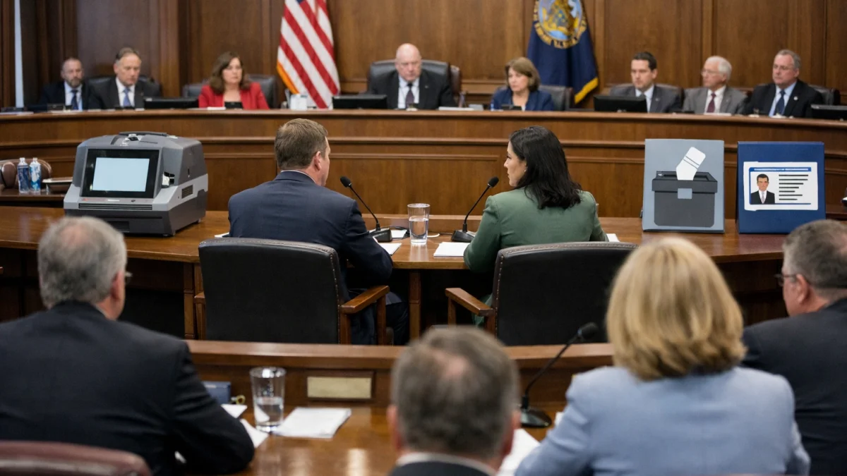 State Legislatures Debate Election Security and Voting Reforms