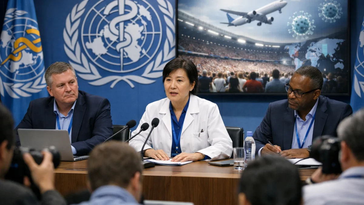 WHO Tracks Disease Spread Risks as Millions Travel for World Cup Events