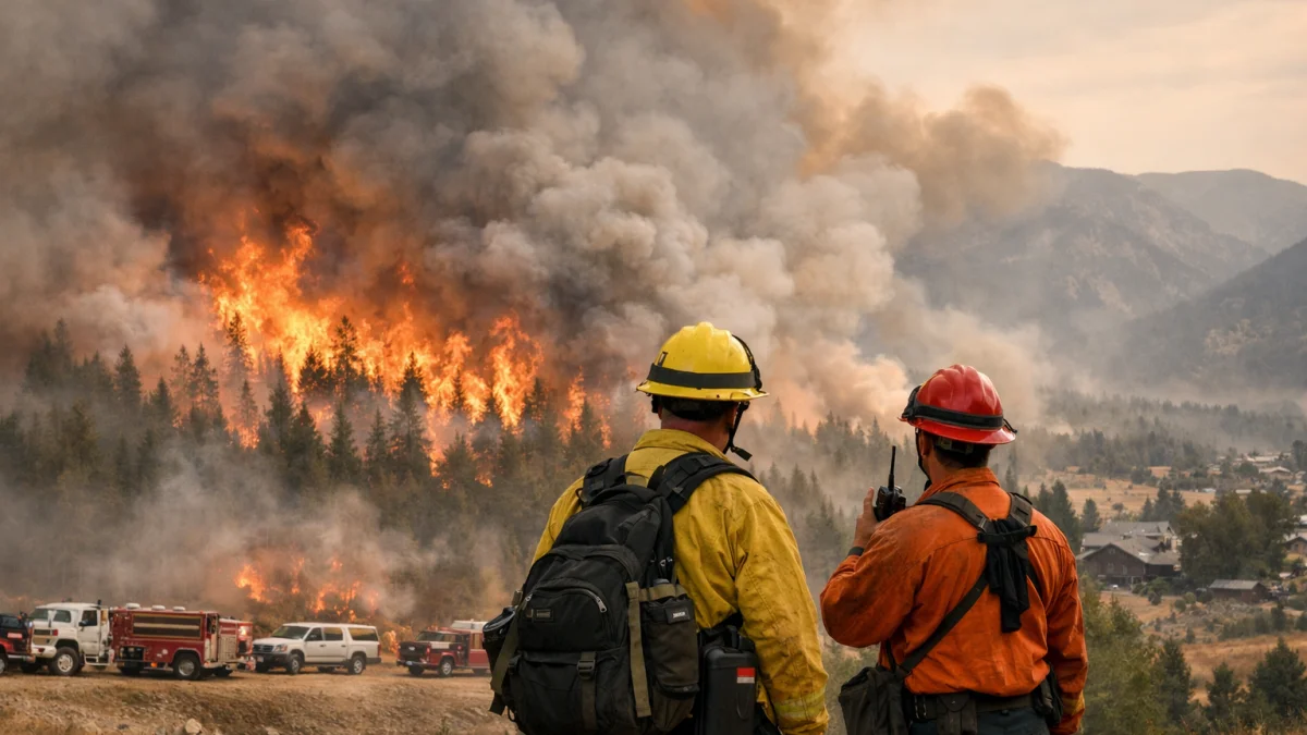 Study Finds North American Wildfire Risk Hours Rose 36 Percent Since 1975
