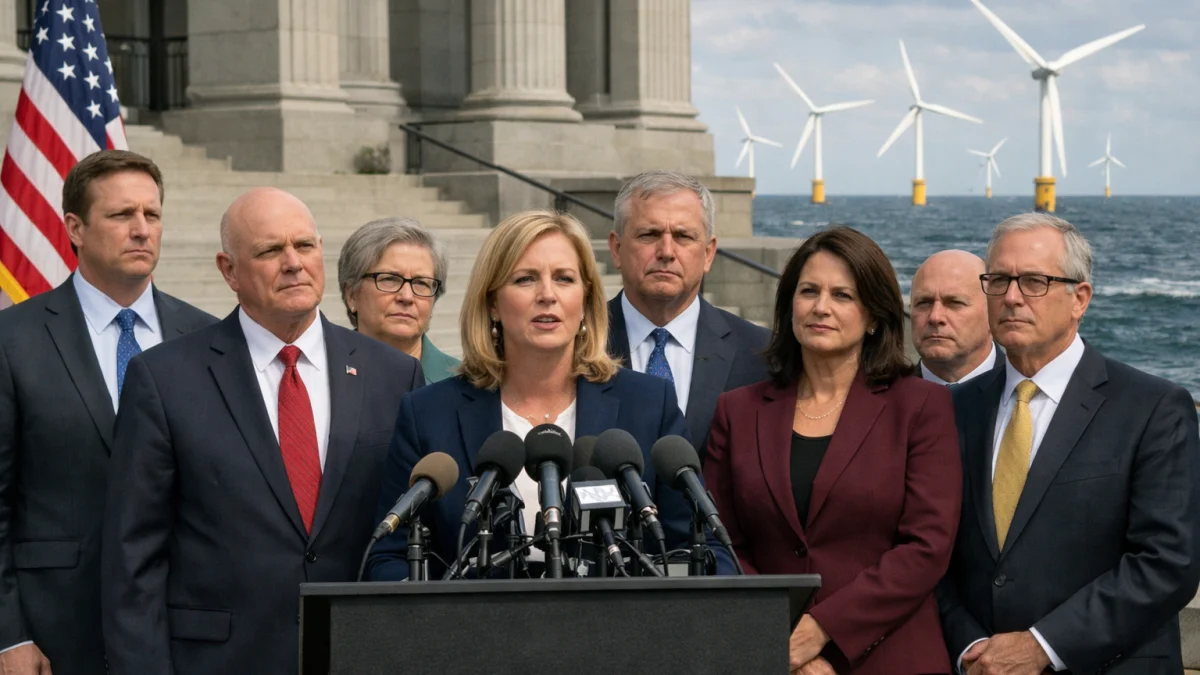 Seven States Sue Trump Administration Over Cancelled Offshore Wind Project Deal