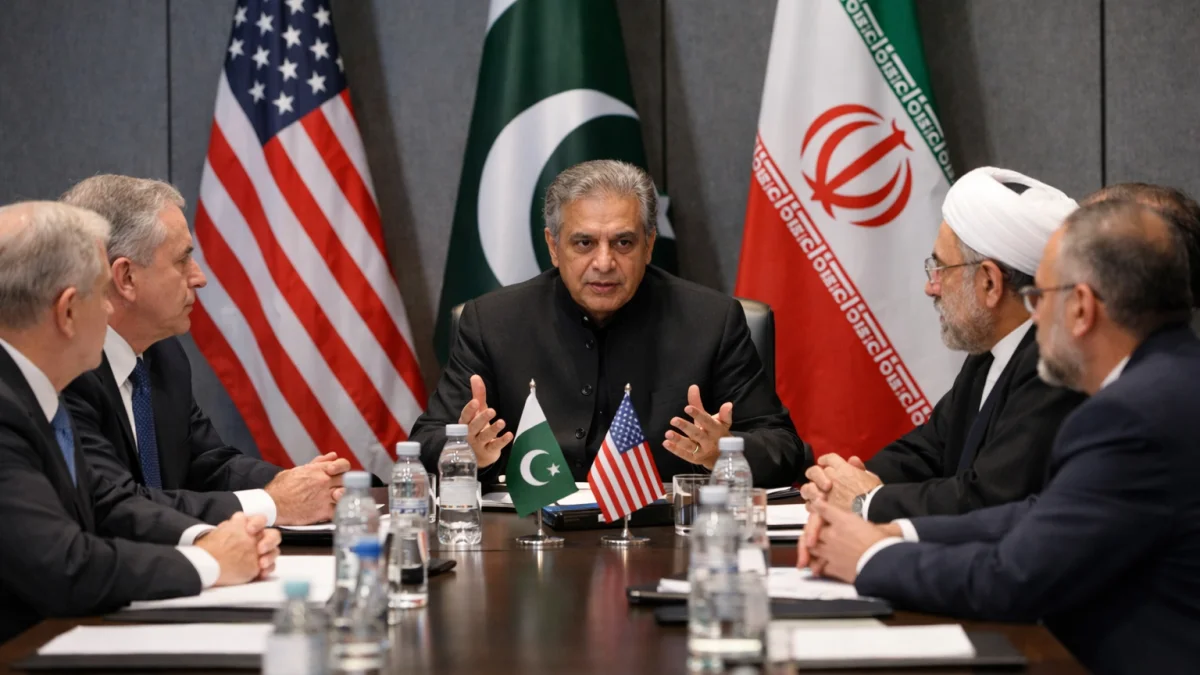 Pakistan Plays Key Mediator Role in Brokering US-Iran Ceasefire Framework