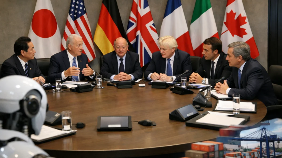 G7 Communiqué Expected to Address Global Trade Tensions and AI Governance