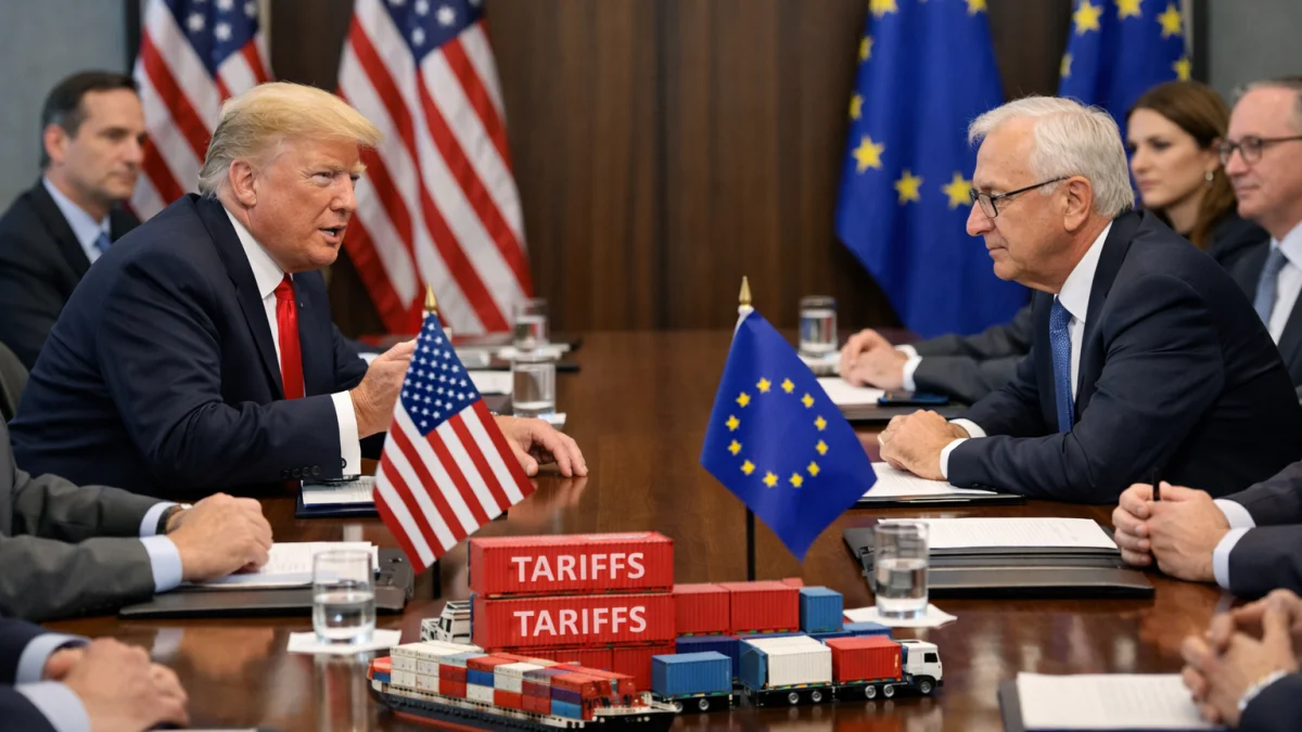 US-EU Trade Friction Persists After Trump Reinstates Pre-Negotiation Tariff Levels