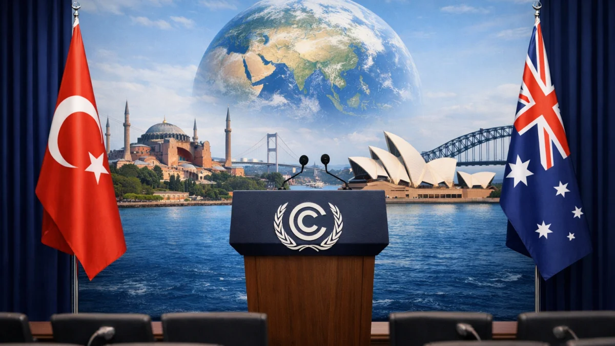 COP31 Climate Conference Scheduled for Turkey and Australia as Co-Hosts