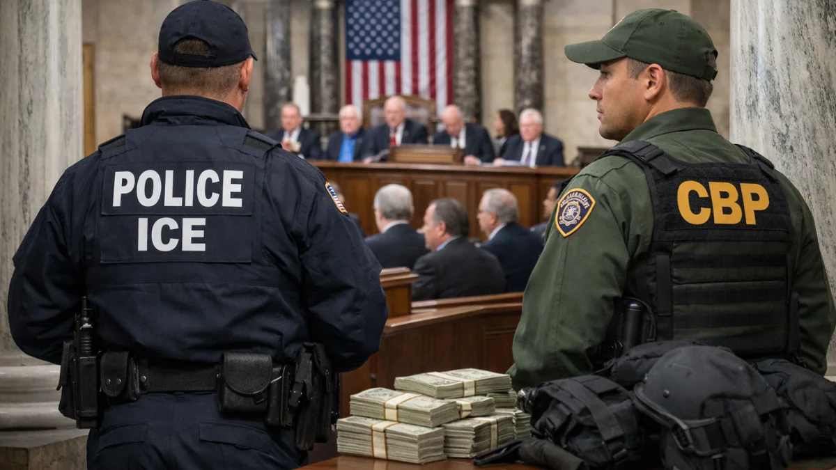 Senate Passes Secure America Act Allocating Nearly 70 Billion to ICE and CBP