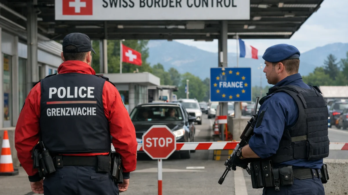 Switzerland Implements Temporary Border Controls Near France for G7 Security