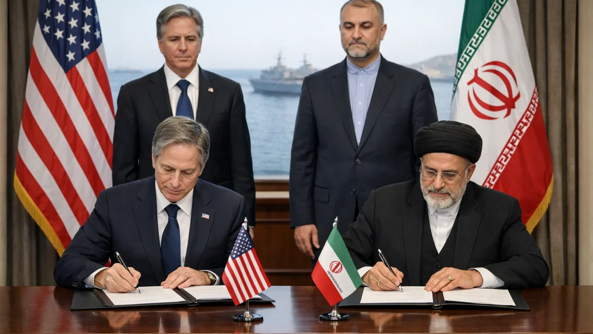 US and Iran Sign Memorandum of Understanding to Reopen Strait of Hormuz