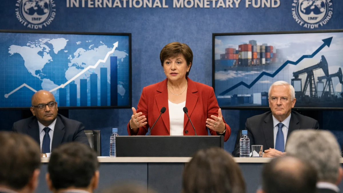Global Growth Projections Hold Steady Amid Geopolitical Tensions IMF Says