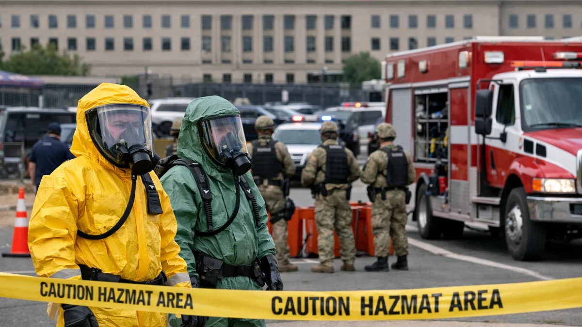 Pentagon Responds to Hazardous Materials Incident With Partial Lockdown