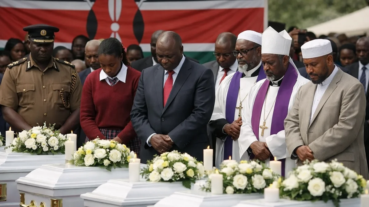 Kenyan Memorial Service Honors Victims of Girls School Fire