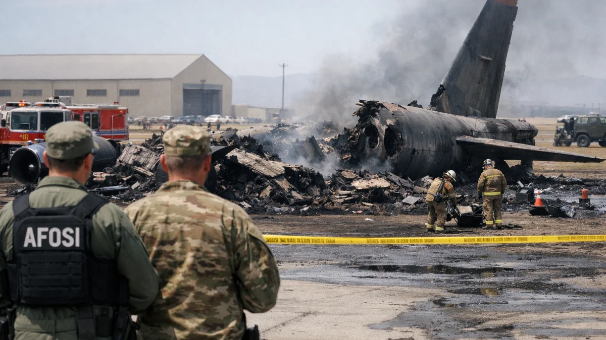 US Air Force Investigates Recent B-52 Crash at California Base