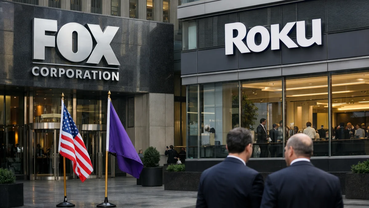 Fox Corporation Agrees to Acquire Streaming Platform Roku
